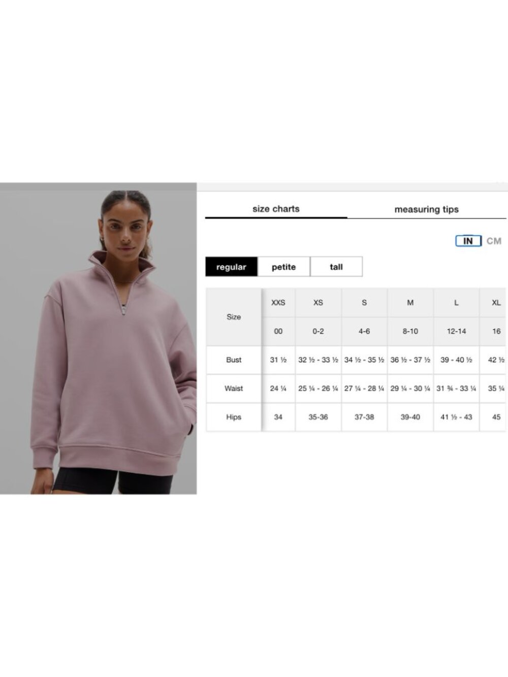 New Athleta S Forever Fleece 1/4 Zip Sweatshirt Blush Pink Small Regular - Picture 7 of 7
